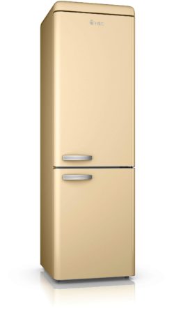 Swan - SR11020CN Retro Tall - Fridge Freezer - Cream